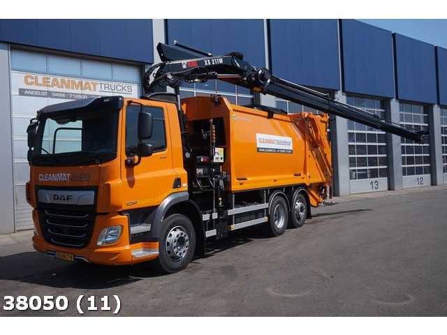 DAF FAN CF 340 Hiab 21 ton/meter laadkraan