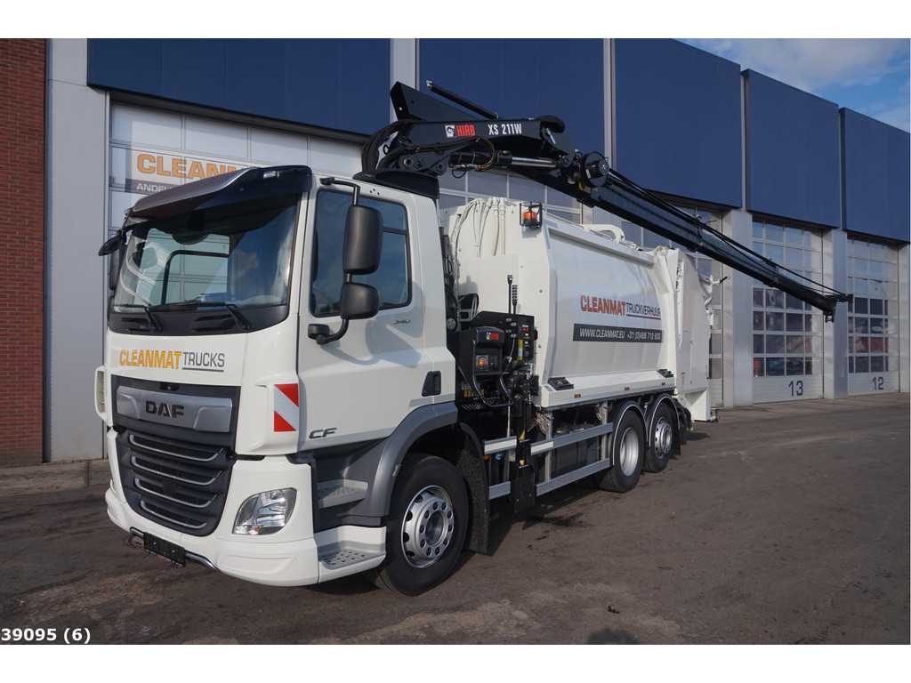 DAF FAN CF 340 Hiab 21 Tonmeter laadkraan