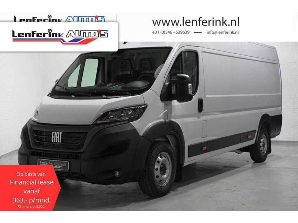 Fiat Ducato 2.2 MultiJet 140 pk L4H2 Airco, va 363,- p/mnd Cruise control, DAB+, PDC achter, 3-Zits, Nieuw, 6x Voorraad