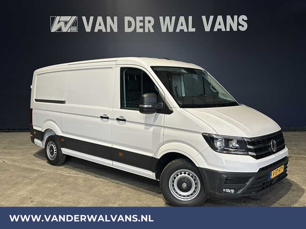 Volkswagen Crafter 2.0 TDI 141pk L3H2 L2H1 Euro6 Airco | Apple Carplay | Cruisecontrol | Andoid Auto | Parkeersensoren, Stoelverwarming, Bijrijdersbank, 3000kg trekvermogen