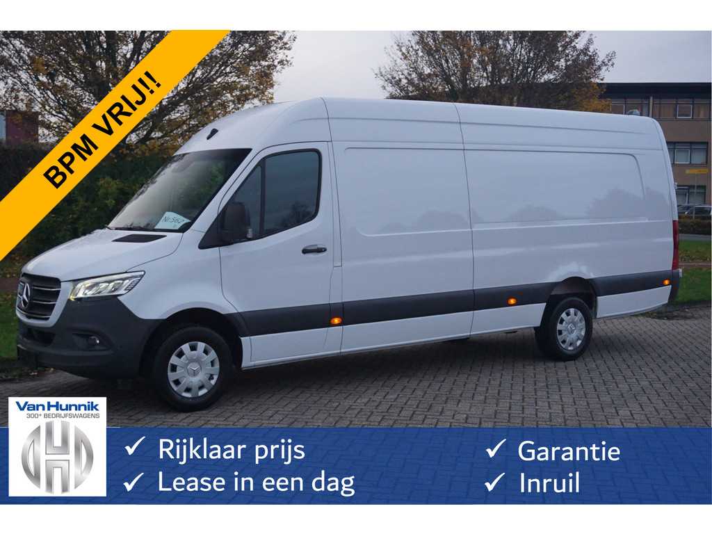 Mercedes-Benz Sprinter 319CDI L4H2 BPM VRIJ!! 10.25" Mbux, 360° Cam, LED,, Distronic, Standkachel, 3T trekhaak!! Nr. 740