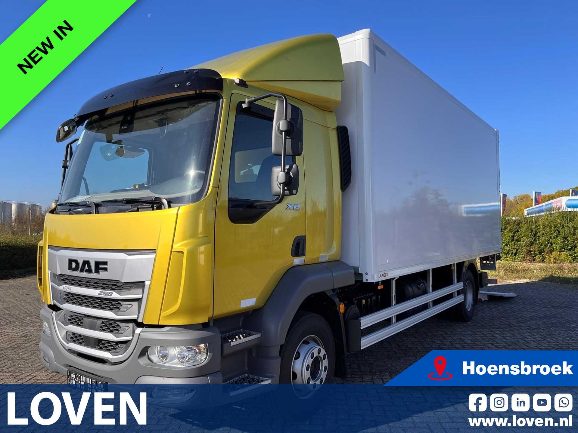 DAF  XB 260 FA ACC Bakwagen