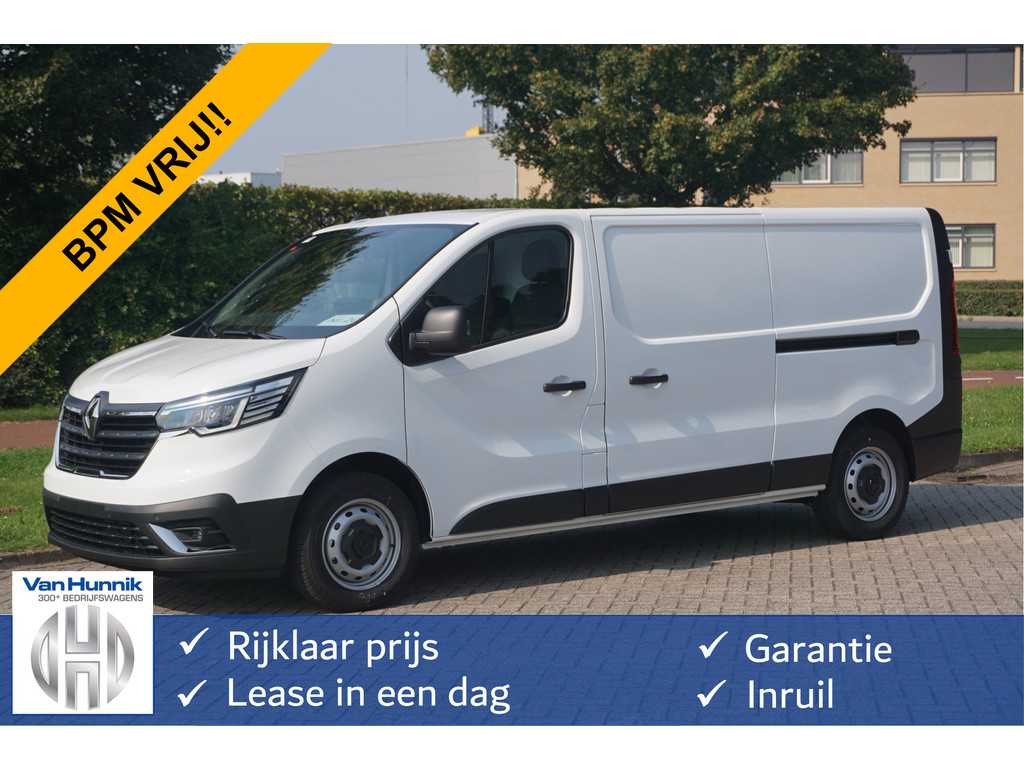 Renault Trafic T30 L2H1 150PK EDC AUT BPM VRIJ!! Blis, Easylink Apple CP / Cam, Trekhaak 2x Schuifdeur!! NR. 418