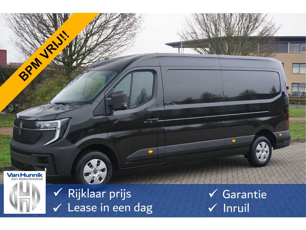 Renault Master T35 170PK Extra L3H2 BPM VRIJ!! 10" R-Link scherm, Camera, Trekhaak!! NR. E473*