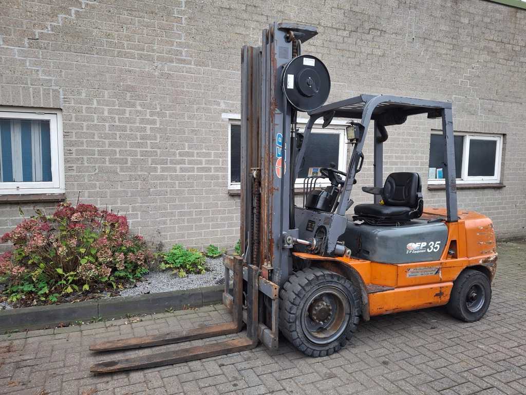 (2010) EP CPCD35 Diesel Heftruck TRIPLO 3,5 ton Isuzu