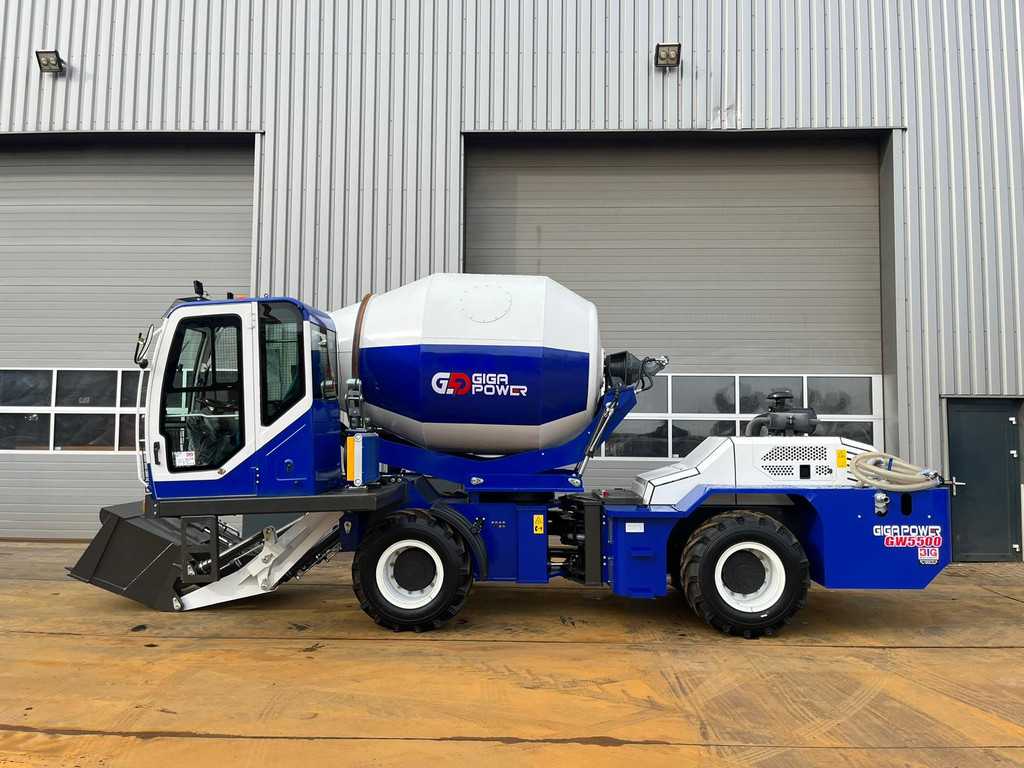 Giga power GW5500 4x4 concrete mixer