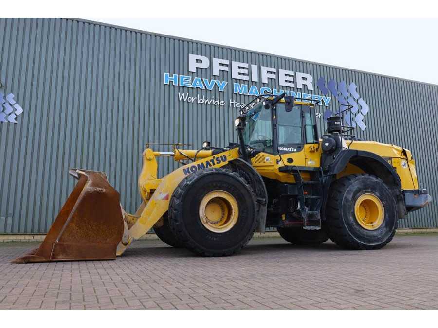 Komatsu WA470-8 Diesel, 4x4 Drive, Tamtron Weighting Syste