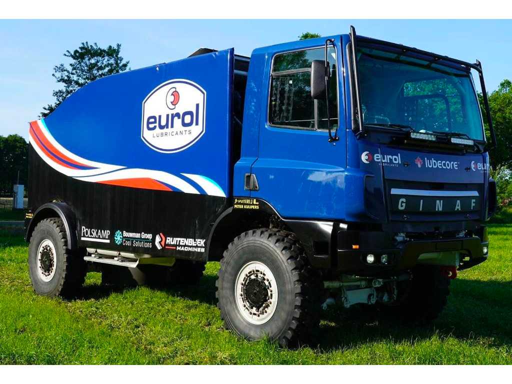 Ginaf X2222 Rally Truck Participated in 3 Dakar Rallies