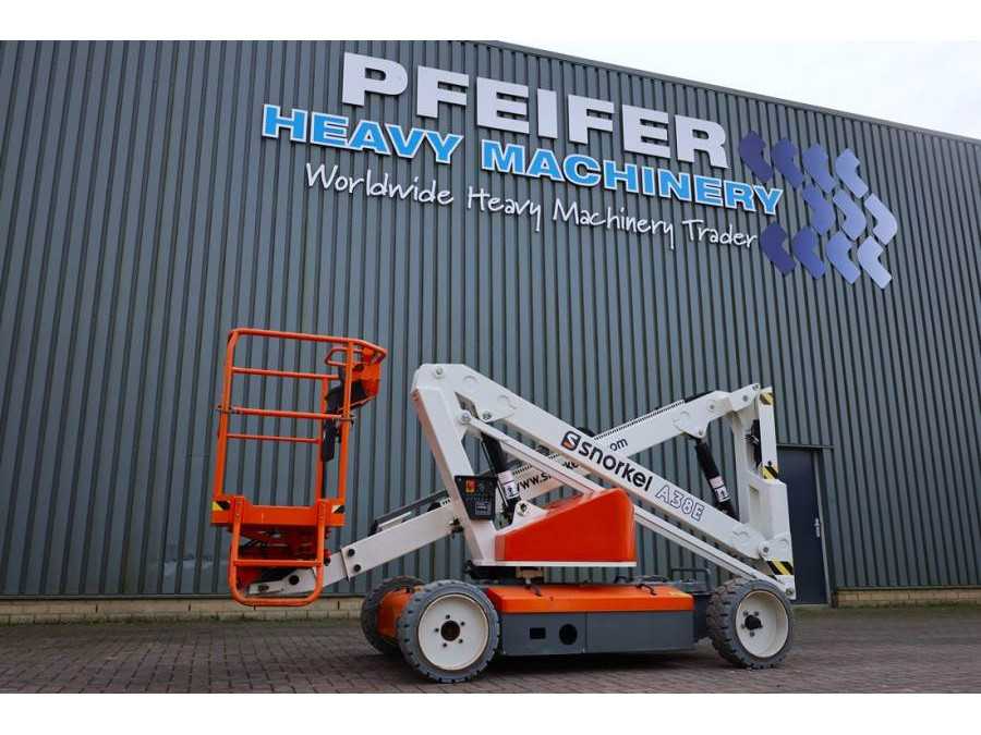 Snorkel A38E Valid Inspection, Electric, 13.5m Working Hei