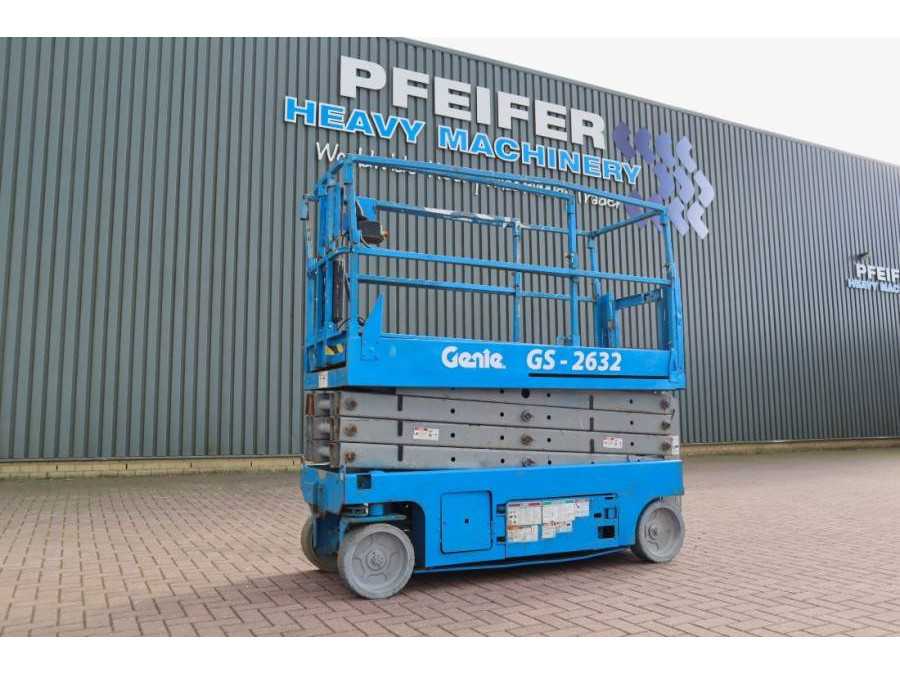 Genie GS2632 Electric, Working Height 10m, 227kg Capacit
