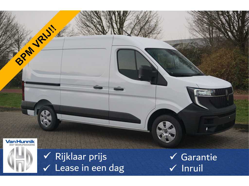 Renault Master T35 150PK Extra L2H2 BPM VRIJ!! 10" R-Link scherm, Camera, Trekhaak 2x schuifdeur!! NR. E526*