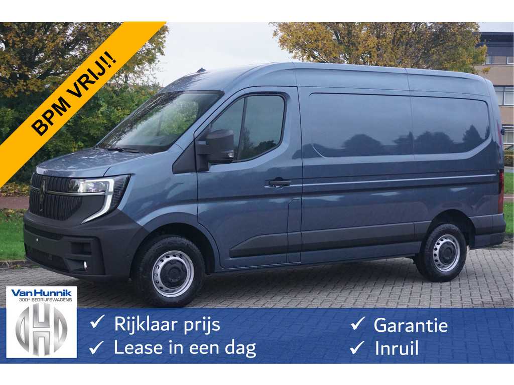 Renault Master T35 170PK Extra L2H2 BPM VRIJ!! 10" R-Link scherm, Camera, Trekhaak!! NR. E052*