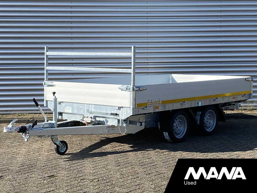 eduard K4 3318 Driezijdige Kipper 3000kg 2 assen 330X180 cm Geremd