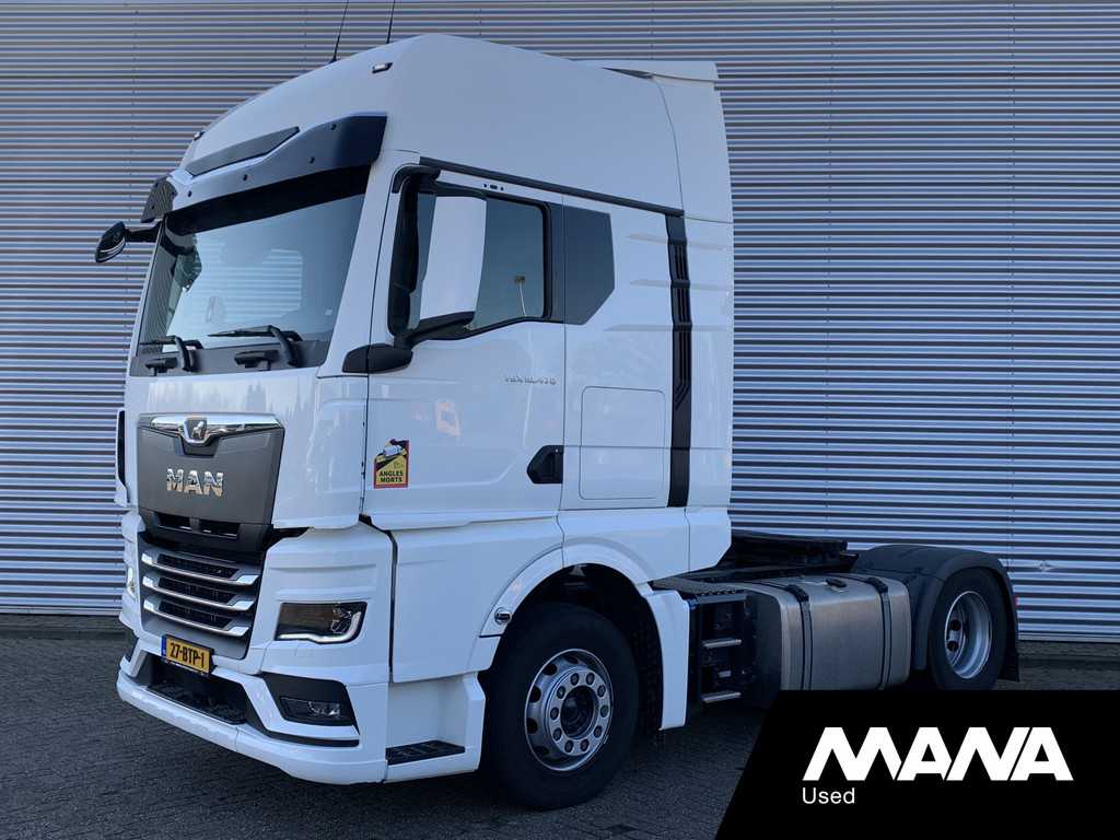 MAN TGX 18.470 BL SA 2x580L-Tank Climatronic Stoelverkoeling Navi CarPlay Koelkast