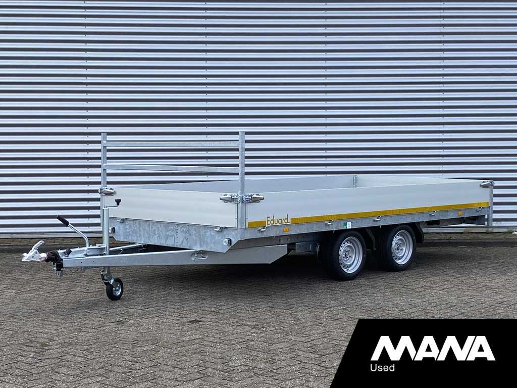 eduard 4020 Plateau 3000kg 2as Tandem 400X200 cm Geremd