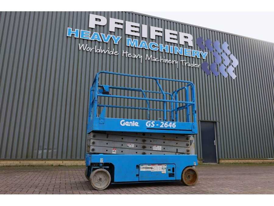 Genie GS2646 Electric, Working Height 9.80m, Capacity 45