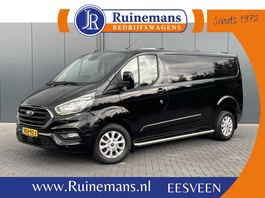 Ford Transit Custom 2.0 TDCI 130 PK EURO 6 / L2H1 / LIMITED / AUTOMAAT / AIRCO / CRUISE / CAMERA / TREKHAAK / 3-ZITS