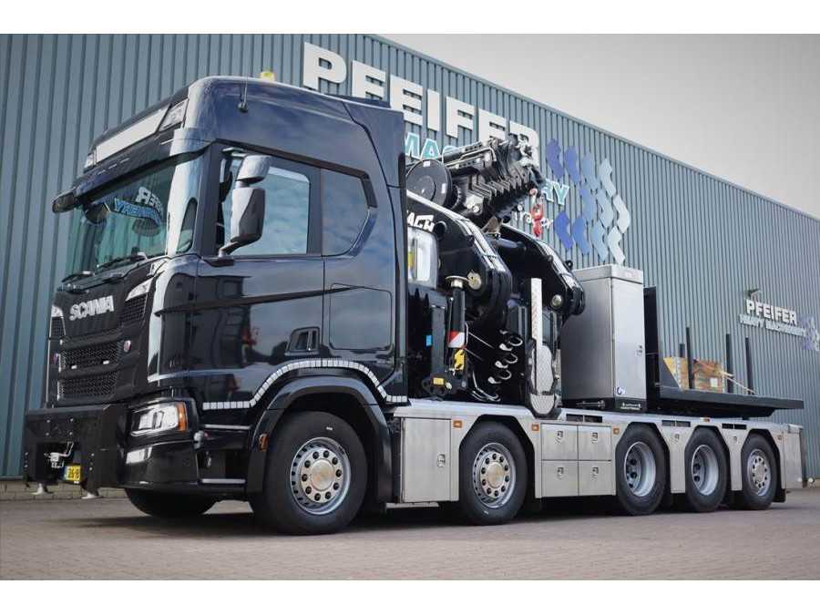 Scania R540 B10x4 With CORMACH 150tm Crane Valid inspecti