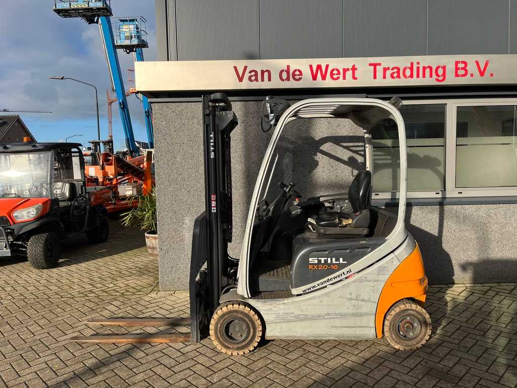 Still RX20-16P Heftruck Duplo 335 freelift/sideshift/4e functie elektrisch Accu 2017