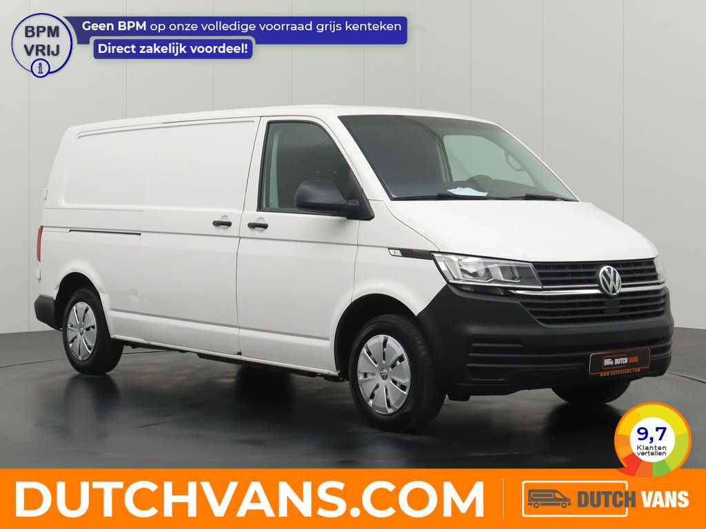 Volkswagen Transporter 2.0TDI Lang Koelwagen | Achterdeuren | Airco | 3-Persoons | Multimedia