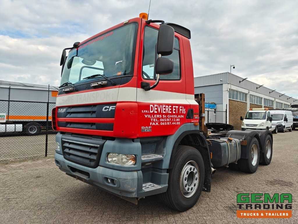 DAF CF85.410 6x4 DayCab Euro5 Retarder - Manual Gearbox - Hubreduction  (T801)