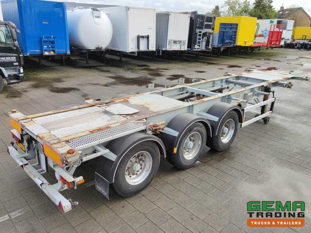 Burg BPO 12 27 3-Assen BPW Trommelremmen - ADR 20-30FT TANK/SWAP (O1254)