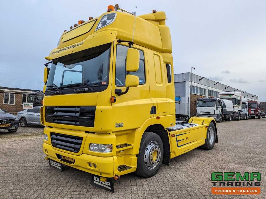 DAF FT CF85.360 4x2 Sleepcab Euro5 PTO Prep - 3-Spaaks stuur - Side Skirts - NATO (T1327) 3074