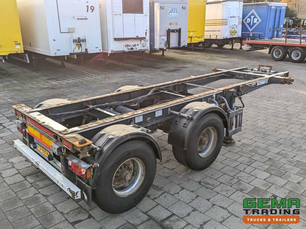 Schmitz Cargobull SCF 20 2-Assen BPW DrumBrakes - 20FT Connection - 2419KG (O2060) 3179