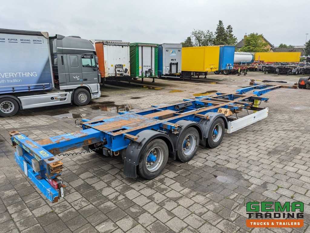 Krone SD 27 3-Assen BPW DrumBrakes - 5280kg - 1x 20FT 2x 20FT 30FT 40FT (O1867) 3097