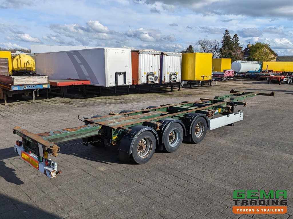 Krone SD 27 3-Assen BPW Kont Schuiver - DrumBrakes - 5280kg (O1776) 3068
