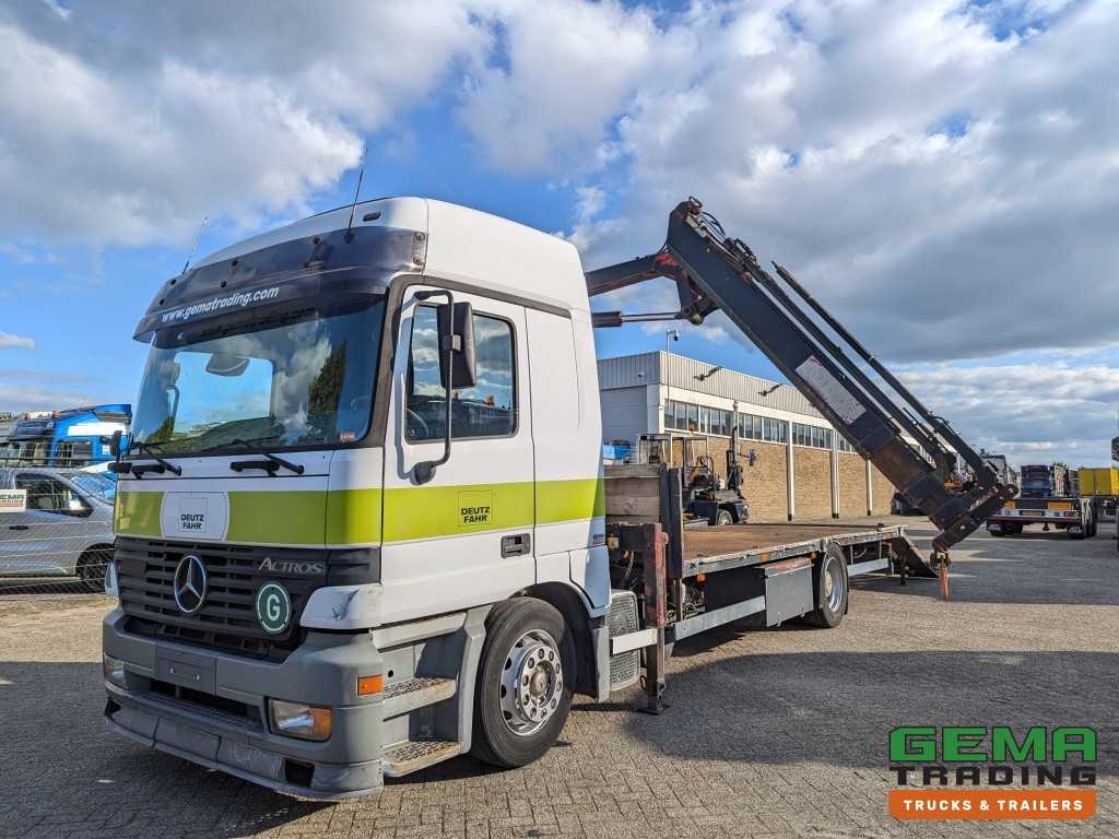 Mercedes-Benz Actros 1831 Sleepcab Euro2 MKG HLK80 3360KG - Air Suspension - Loading Ramp  (V796) 3181