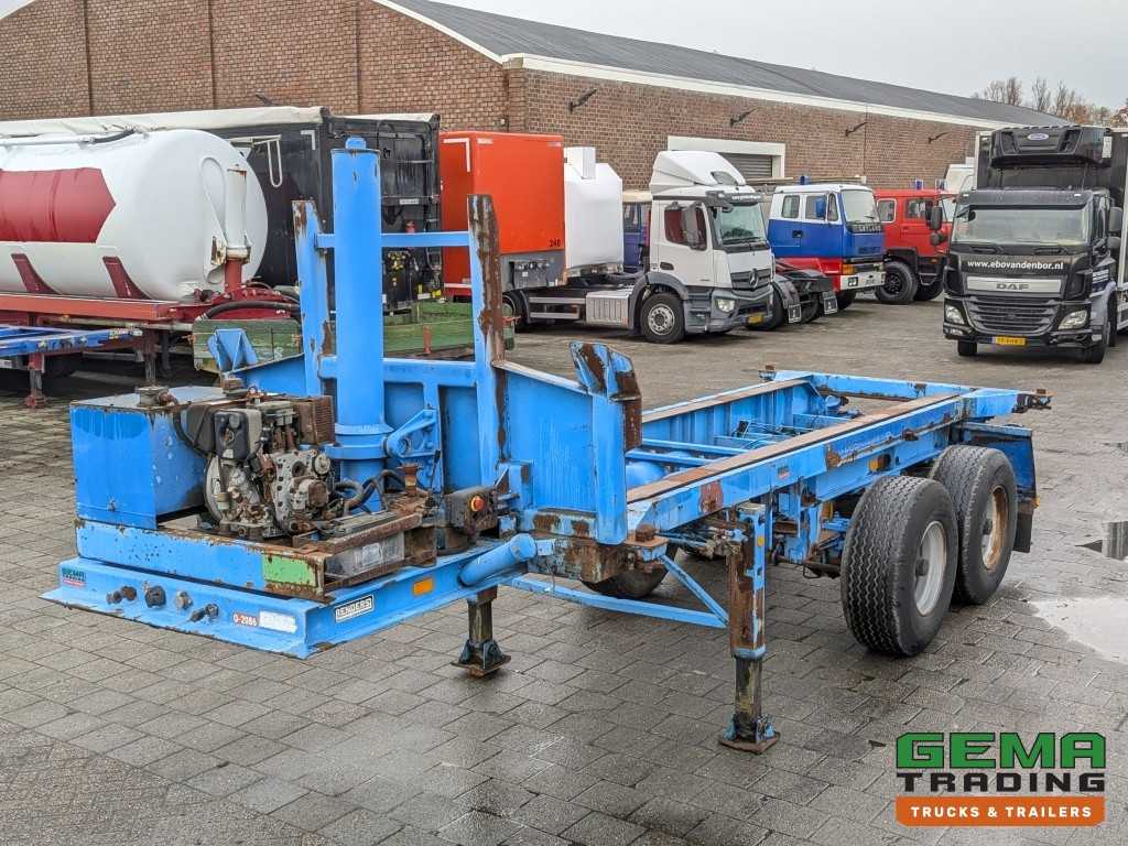 Renders ROC 12-20CK 2-Assen BPW 20FT Kiepchassis - Hatz Dieselmotor - Trommelremmen - Luchtvering  (O2086) 3227