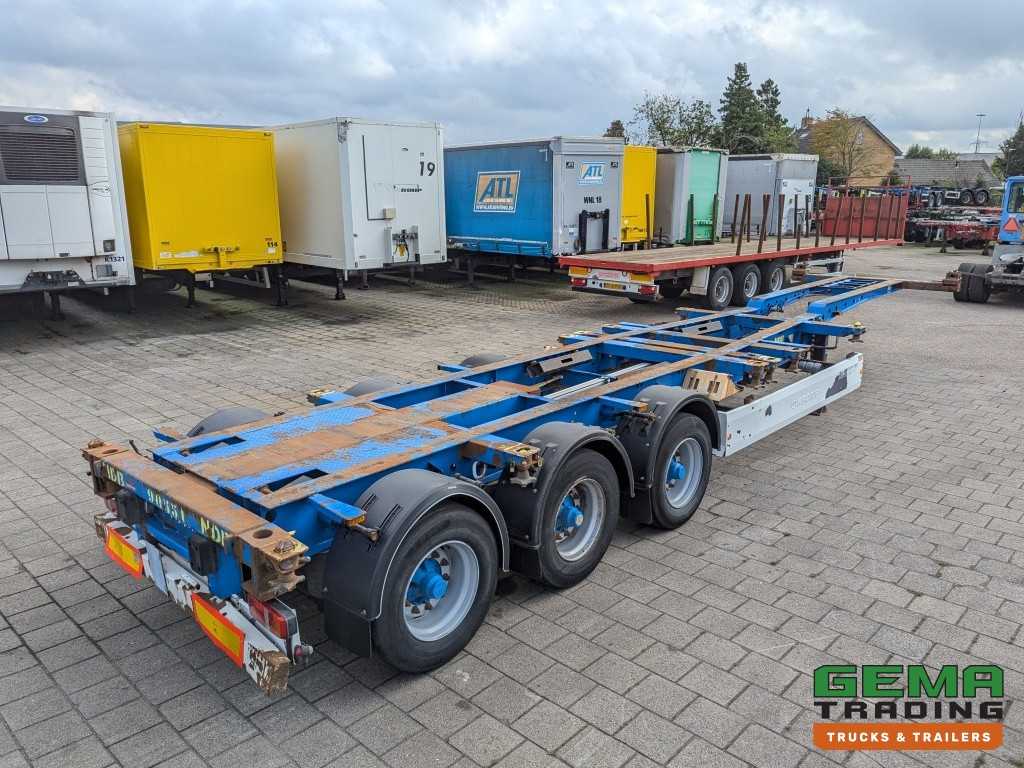 Krone SD27 3-Assen BPW Drumbrakes - 5530KG - All Connections - NOT SLIDING (O2048) 3176