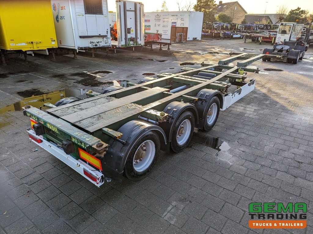 Krone SD 27 3-Assen BPW Backslider - DrumBrakes - 20 2x20FT/30/40FT - 10+ Units in Stock (O1931) 3223