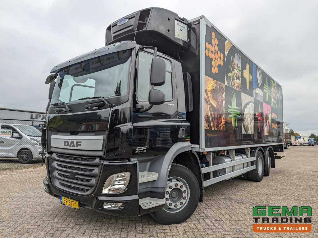 DAF FAN CF290 6x2 4 Daycab Euro6 - Koel-VriesBak 7.8m + Carrier Supra 1150MT - B.A.R. 2000kg - 07/2025 APK (V825) 3162