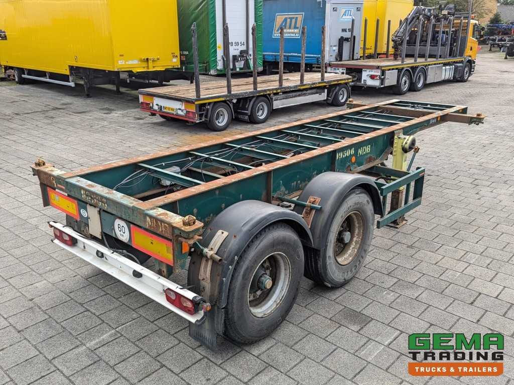 Flandria OP CC 2A 2-Assen ROR DrumBrakes - Steel Suspension - 3350KG - 20FT (O1873) 3149