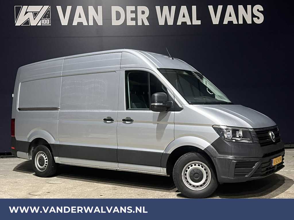 Volkswagen Crafter 2.0 TDI 141pk L3H3 L2H2 Euro6 Airco | Navigatie | Apple Carplay | Android Auto | Cruisecontrol Bijrijdersbank, 3000kg trekvermogen