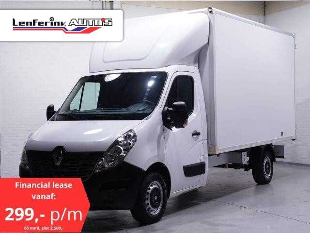 Renault Master 2.3 DCi 130 pk Bakwagen met Deuren Airco LxBxH 420x210x220 cm, Dakspoiler, 3-Zits