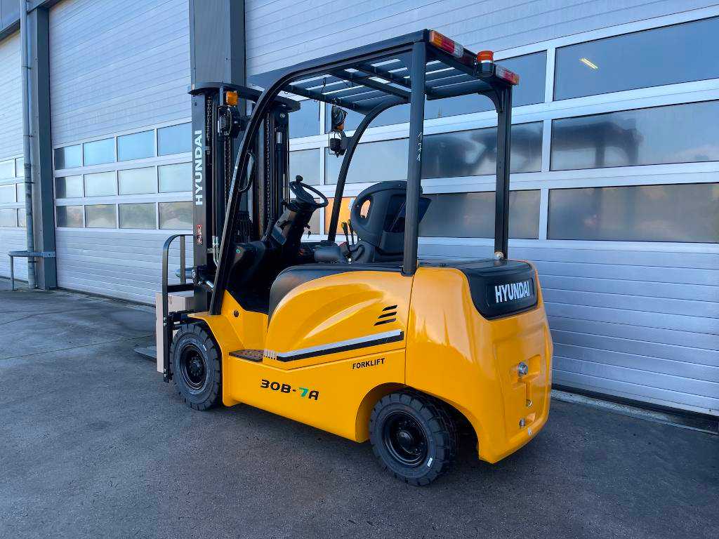 Hyundai 30B-7A elektrische heftruck 3000kg 3ton forklift