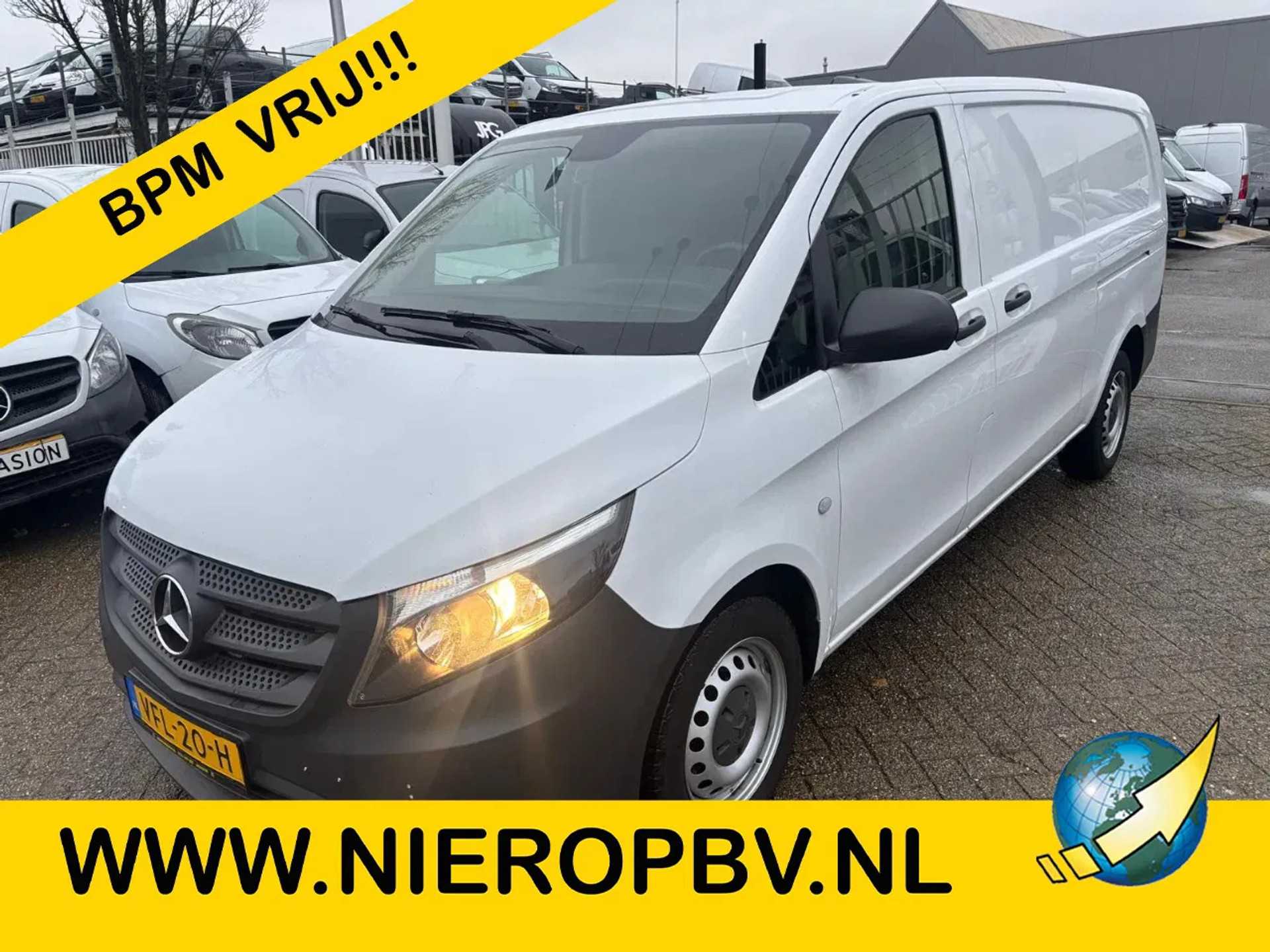 Mercedes-Benz Vito 114CDI L2H1 Automaat Cruisecontrol Navi Dubbele schuifdeur EURO 6