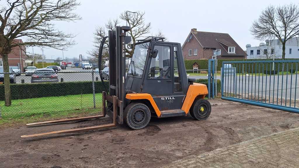 Still R70-60 heftruck 6 ton , cabine, 2011, Diesel!!