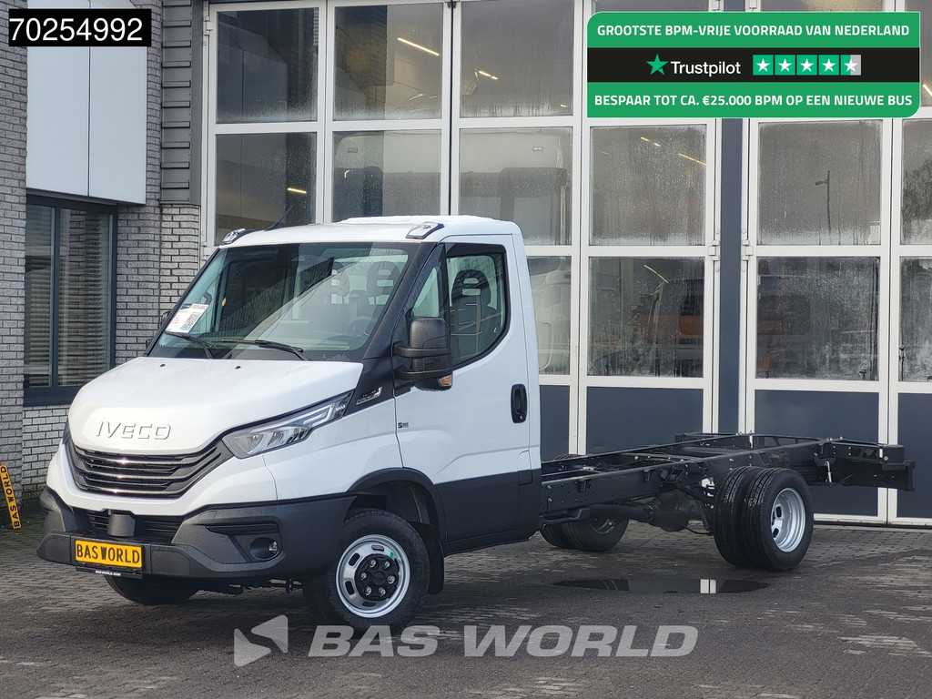 Iveco Daily 35C18 3.0L Automaat 2025 model 410WB Navi PDC Airco Cruise Chassis Cabine Fahrgestell Airco Cruise control