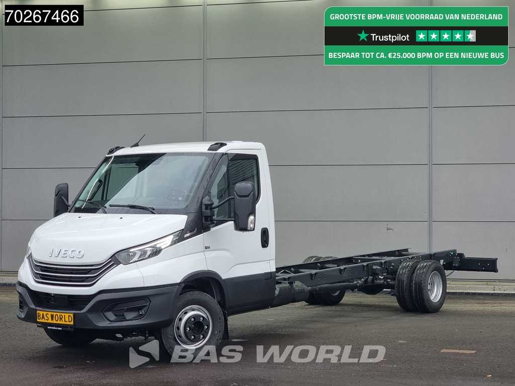 Iveco Daily 72C18 3.0L Automaat 510WB Luchtvering Camera Chassis Cabine Fahrgestell Airco