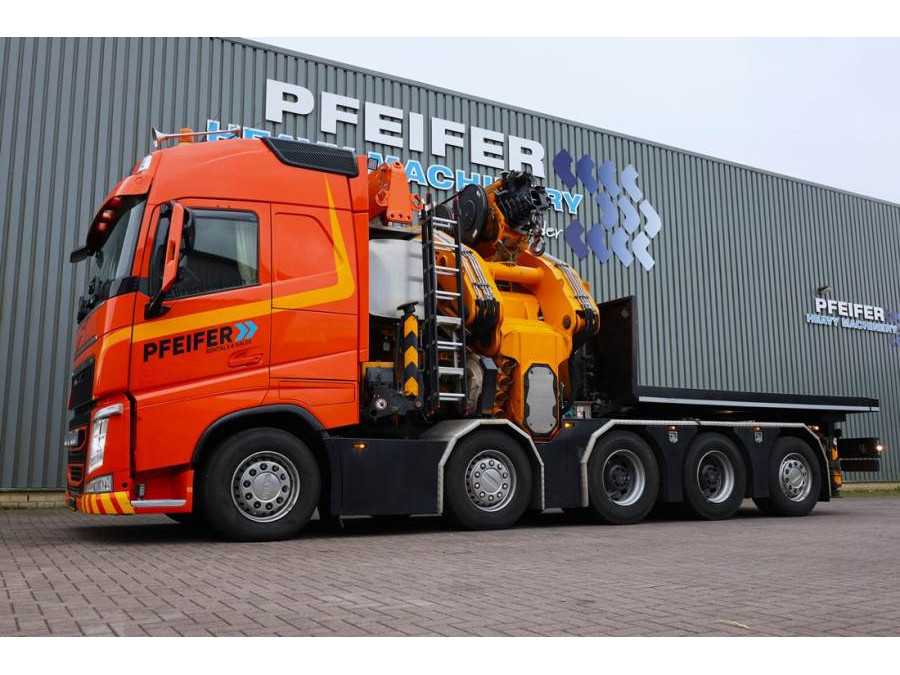 Volvo FH12 With Cormach 135t/m Crane Volvo FH12 10x4 Wit