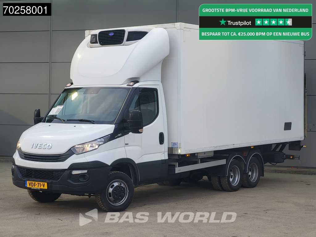 Iveco Daily 35C16 BE Combi Koelwagen Vries Laadklep 3500 Plus Trekker Oplegger 24m3 Airco Cruise control