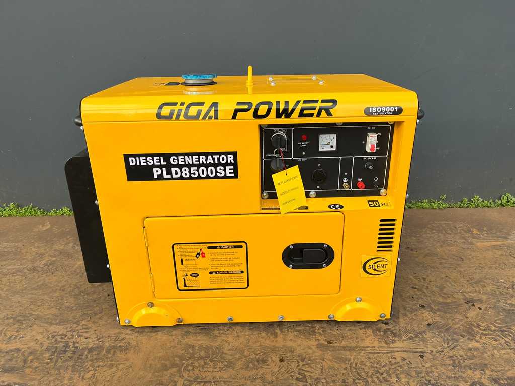 Giga Power 8 kVA generator - PLD8500SE