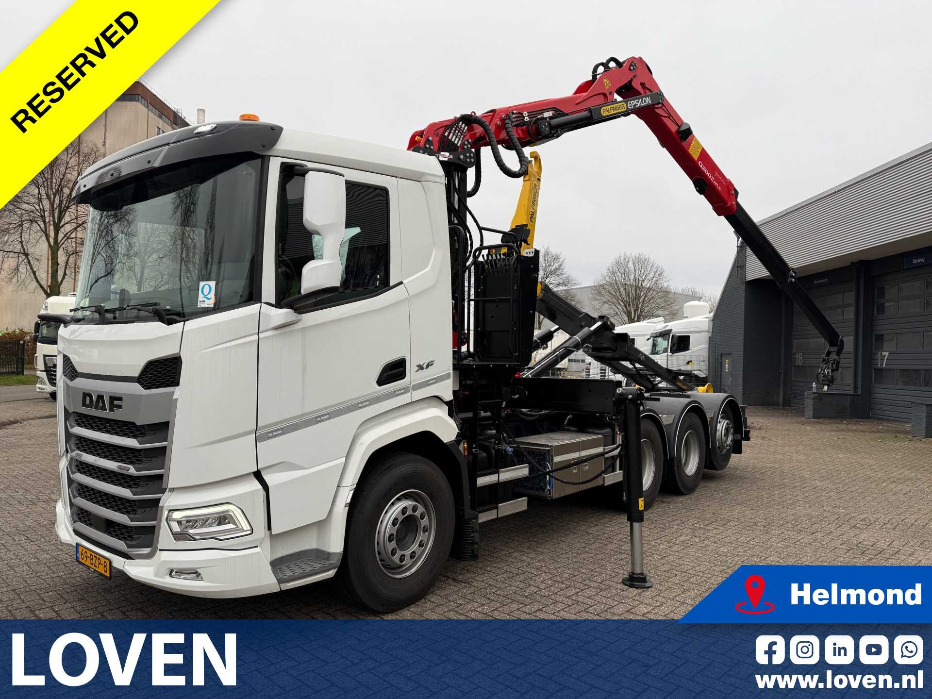 DAF  XF 480 FAW Telescopisch T 24 SLD 5 / systeemlengte 5850 mm