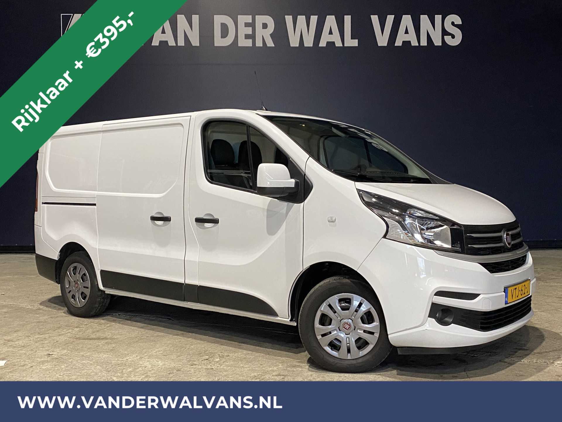 Fiat 2.0MJ 120pk L1H1 Euro6 RIJKLAAR *Fabrieksgarantie* Airco | Navigatie | Trekhaak