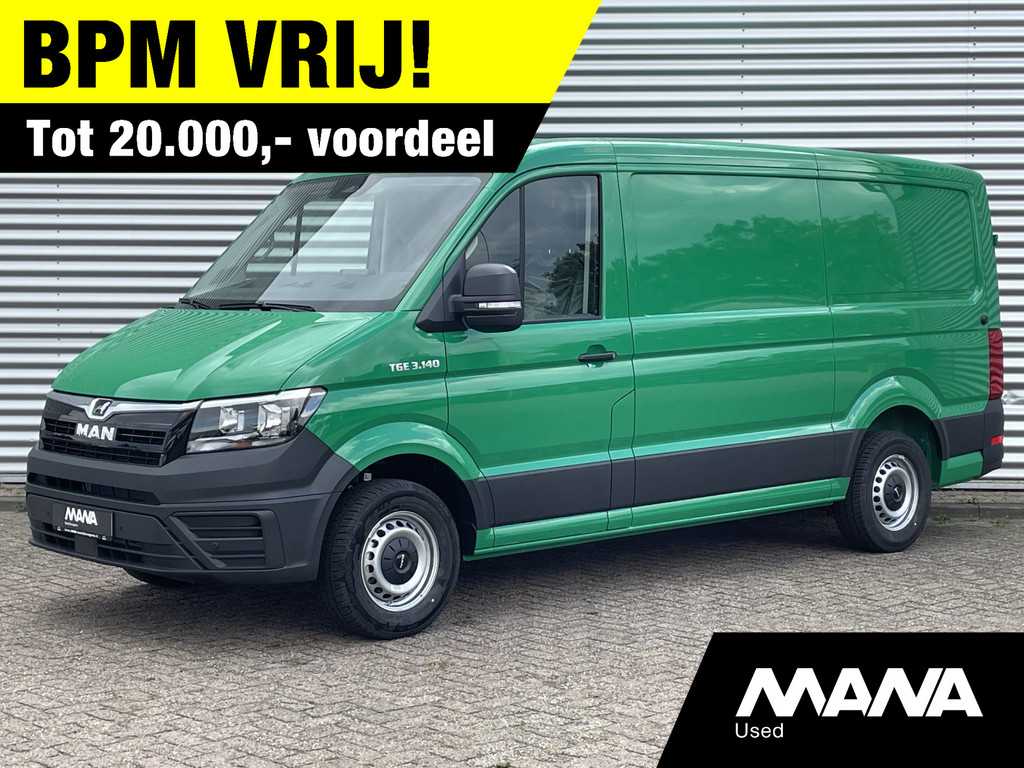MAN TGE 35 3.140 140PK L3H2 TIJDELIJKE AANBIEDING AUTOMAAT Car-Play Direct uit voorraad leverbaar
