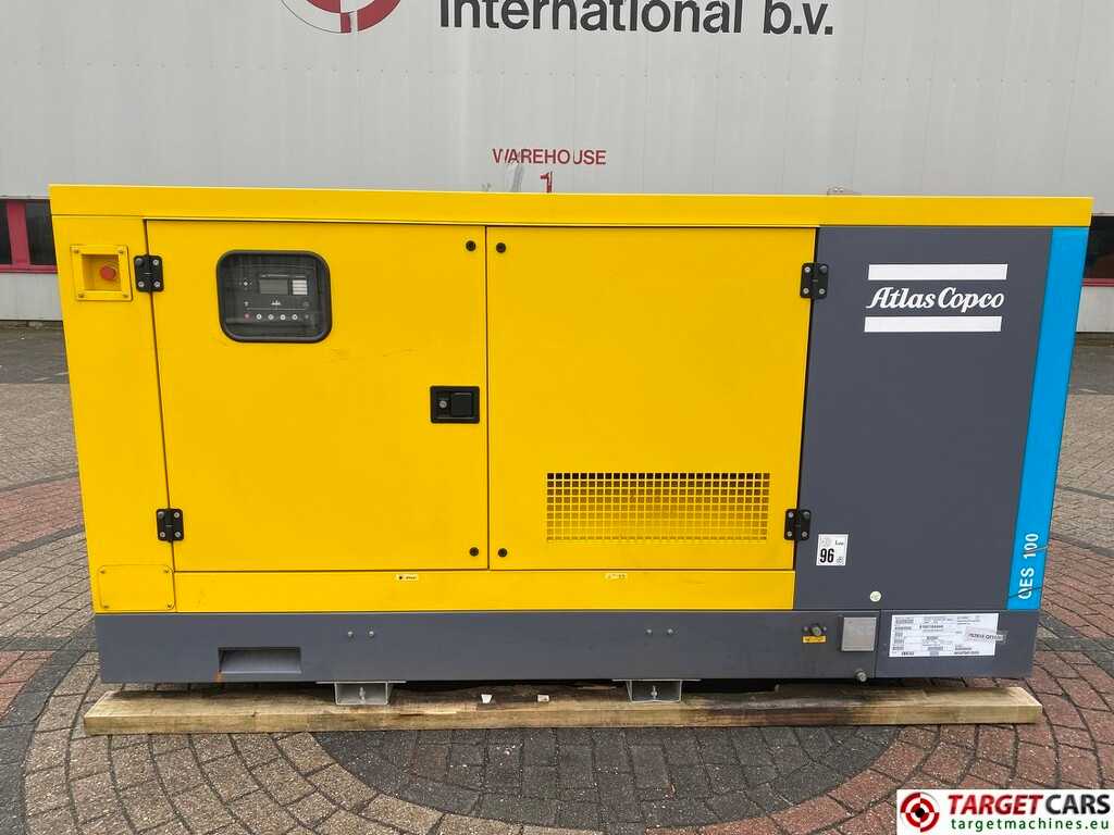 Atlas Copco QES100 Diesel 100KVA Generator 400/230V Unused